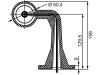 Hella® LED-Positionsleuchte abgewinkelt, seitlich rechts, 148,2 x 159 x 45 mm, 10 – 30 V DC, E9 6754, 2XS 357 005-041