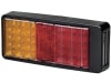 Hella® LED-Schlussleuchte quadratisch, 223 x 98 x 35 mm, Schluss-, Brems- und Blinklicht mit Rückstrahler, 9 – 36 V DC, 2VA 357 020-011