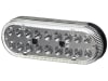 Hella® LED-Schlussleuchte oval, Schluss-, Brems- und Blinklicht, hohe Vibrationsfestigkeit, 12 – 24 V DC, 2SD 357 022-011