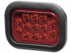Hella® LED-Schlussleuchte quadratisch, Schluss- und Bremslicht, 12 – 24 V DC, 2SB 357 025-001