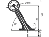 Hella® LED-Positionsleuchte abgewinkelt, seitlich links/rechts, 142,5 x 160 x 45 mm, 10 – 30 V DC, E9 6754