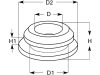 Herth + Buss Dicht- und Schutzstopfen doppelseitig, geschlossen, schwarz, NBR, D=7 mm, H=5 mm, 50 280 306