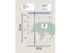 Ako Wildzaun "WildNet" 90 cm/50 m, stromführend, 27215