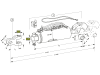 Walterscheid Hydraulischer Oberlenker "HOLHS-C 120" Kat. 4 Länge 659 – 907 mm, mit Fanghaken und Gabelgelenk ohne Kopf, 1205132