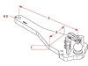 Walterscheid Kugelbalken "KBa83070B" mit Kugel 80, 755 x 230 x 40 mm für Anhängebock Traktor, 8003285