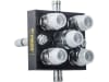 Faster® Stecker "MST5-S" 2P, 5-fach M 22 x 1,5 AG, DN 10, für Multikupplung, Loshälfte