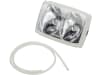 Hella® Scheinwerfereinsatz Halogen H3, quadratisch, für Arbeitsscheinwerfer "Double-Beam FF" (Best. Nr. 10066040), Case IH, 1GA 998 524-001