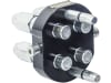 Faster® Stecker "MST5" 2P, 4-fach M 18 x 1,5 AG, DN 10, für Multikupplung, Loshälfte