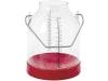 KERBL Melkeimer 30 l rot Kunststoff (transparent, lebensmittelecht), 151050