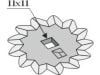 Industriehof® Schneidscheibe Ø außen: 95 mm für Frasto/Himel, 70-168