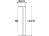 LED-Schlussleuchte "Rio II" quadratisch, 12 V