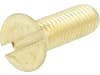 Posch® Senkkopfschraube DIN 963 M 8 x 25, Messing, N190 1091