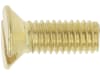 Posch® Senkkopfschraube DIN 963 M 6 x 16, Messing, für Wipp-Kreissäge GS, Brennholzsäge SmartCut 700, EasyCut 700, N190 1069