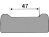 Industriehof® Scharspitze "eXtreme® Carbide Line" 270 x 80 mm, hartmetallbeschichtet, für Grubber Pöttinger, 101.EXT-1171