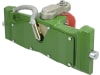 HANS SAUERMANN Kugeleinsatz "HS7569-390-K", Kugel K80® mit Adapterplatte, 390/25/32 mm,  für Traktor mit Anhängebock