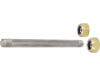 Suevia Achse 8 x 106 mm Messing, mit Muttern, für Tränkebecken Mod. 15, 115, 102.0157