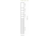 ArcelorMittal Wildzaun "160/23/15 L" 160 cm/50 m, 23 Horizontaldrähte, 25450166162541