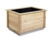 KGT Holz-Hochbeet Woody 0,99 x 1,31 x 0,79 m Typ 130 natur , Füllmenge 800 l