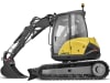 MECALAC Raupenbagger "8MCR" Hubkraft 5.400 daN, Leistung 55,4 kW (75 PS) bei 2.300 min⁻¹, 0 – 10 km/h