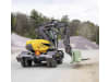 MECALAC Mobilbagger "11MWR" Hubkraft 4.000 kg, Leistung 55,4 kW (75 PS) bei 2.200 min⁻¹, 0 – 20 km/h