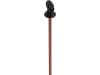 Ako Zaunpfahl 1,03 m Federstahl rot oval, mit Ringisolator, 10 St., 441456