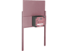 KERBL Hühnerklappe "Easy Protect" 28,5 x 25 cm Komplettset inkl. Steuerung und Führungsschienen für Geflügelställe, rosé, 70590-ROSE