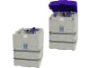 Cemo Tankanlage "Cube AdBlue® Indoor/Outdoor Basic" 2.500 l für AdBlue®, stationär, zum Anschluss an externen Tankautomaten