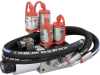 Zusatzsteuerventil 12 V DC 6/2 Wegeventil -TB-, Grundventilausführung, inkl. Elektroeinheit mit Wipptaster