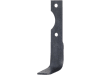 Industriehof® Fräsmesser links/rechts 175 x 50 x 4 mm, Bohrung 9 mm für Agria