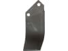 Industriehof® Fräsmesser links/rechts 170 x 75 x 6 mm, Bohrung 11,5 mm für Kuhn