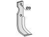Industriehof® Fräsmesser links/rechts 185 x 40 x 5 mm, Bohrung 9 mm für Fort