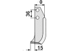 Industriehof® Fräsmesser links/rechts 175 x 40 x 4 mm, Bohrung 9 mm für Tielbürger Tielbürger