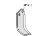 Industriehof® Fräsmesser links/rechts 170 x 60 x 6 mm, Bohrung 12,5 mm für Sicma ZL/L