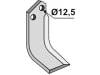 Industriehof® Fräsmesser links/rechts 170 x 60 x 6 mm, Bohrung 12,5 mm für Breviglieri, Maschio B10 - B20 - 105004