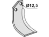 Industriehof® Fräsmesser links/rechts 168 x 70 x 7 mm, Bohrung 12,5 mm, Gewicht 0,85 kg für Muratori