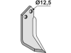 Industriehof® Fräsmesser links/rechts 180 x 60 x 6 mm, Bohrung 12,5 mm für Muratori, Sovema