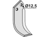 Industriehof® Fräsmesser links/rechts 182 x 70 x 7 mm, Bohrung 12,5 mm für Pegoraro TN-TB 1852/3