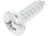 Fendt Blechschraube DIN 7981 4,2 x 13 mm, Stahl, verzinkt gelb, A3L, Linsensenkkopf, mit Spitze, X493808675000