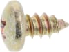 Fendt Blechschraube DIN 7981 4,8 x 9,5 mm, Stahl, verzinkt gelb, A3L, Linsensenkkopf, mit Spitze, X493812005000