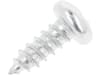 Fendt Blechschraube DIN 7981 3,5 x 9,5 mm, Stahl, verzinkt gelb, A3L, Linsensenkkopf, mit Spitze, X493802905000