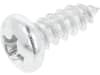 Fendt Blechschraube DIN 7981 3,5 x 9,5 mm, Stahl, verzinkt gelb, A3L, Linsensenkkopf, mit Spitze, X493802905000