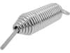 Bordwandrückzugfeder, 270 x 10 mm x Ø 10 mm, verzinkt, mit Schraube