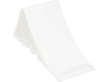 Unterlegkeil "UK 10" L x B x H: 165 x 92 x 100 mm, Radius 200 mm, Kunststoff weiß, ohne Halter, 44.620