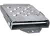 Klapptritt mit Trittfläche B x T 165 x 150 mm, verzinkt, zum Anschrauben, ohne Schrauben