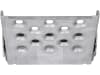 Klapptritt mit Trittfläche B x T 165 x 150 mm, verzinkt, zum Anschrauben, ohne Schrauben