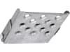 Klapptritt mit Trittfläche B x T 165 x 150 mm, verzinkt, zum Anschrauben, ohne Schrauben