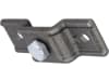 Rungenhalter, L x B 35 x 10 mm, Abstand Bohrungen 80 mm, für Flacheisen 35 x 10 mm