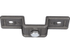 Rungenhalter für Vierkantrohr 40 x 20 mm, mit Feststellschraube