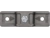Rungenhalter für Vierkantrohr 40 x 20 mm, mit Feststellschraube