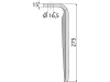 Industriehof® Kreiseleggenzinken links/rechts 100 x 275 x 15 mm, Bohrung 16,5 mm für Howard
